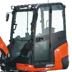 Kubota-Minibagger-Kx030-4-Kabine-Rops