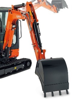 Kubota-Minibagger-Kx037-4-Tankruecklaufleitung